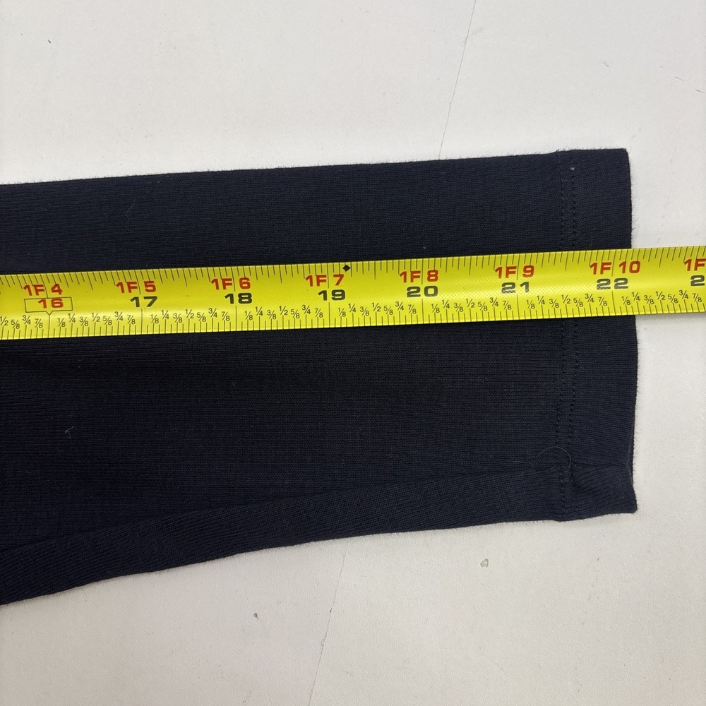 LRL Lauren Ralph Lauren Women's Long Sleeved Logo Pullover Shirt Navy 1x XL - Picture 8 of 9